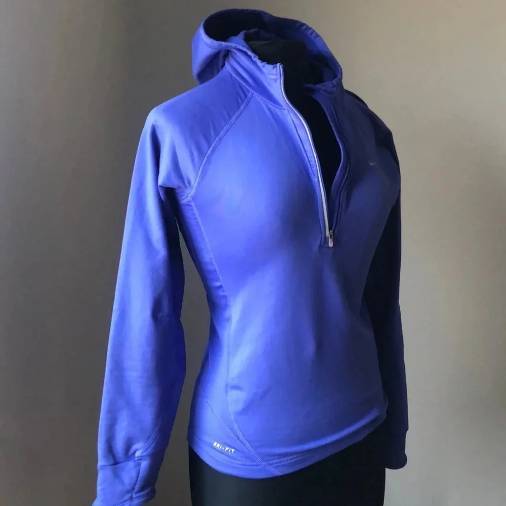 Hooded Dri-Fit Active Wear Long Sleeve